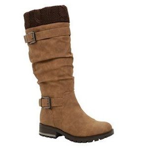 Cognac Bronze tall boot